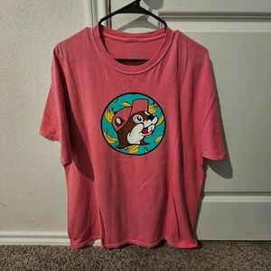 Buc-ees Bananas For Buc-ees Pink T-Shirt Graphic Tee Men's XL